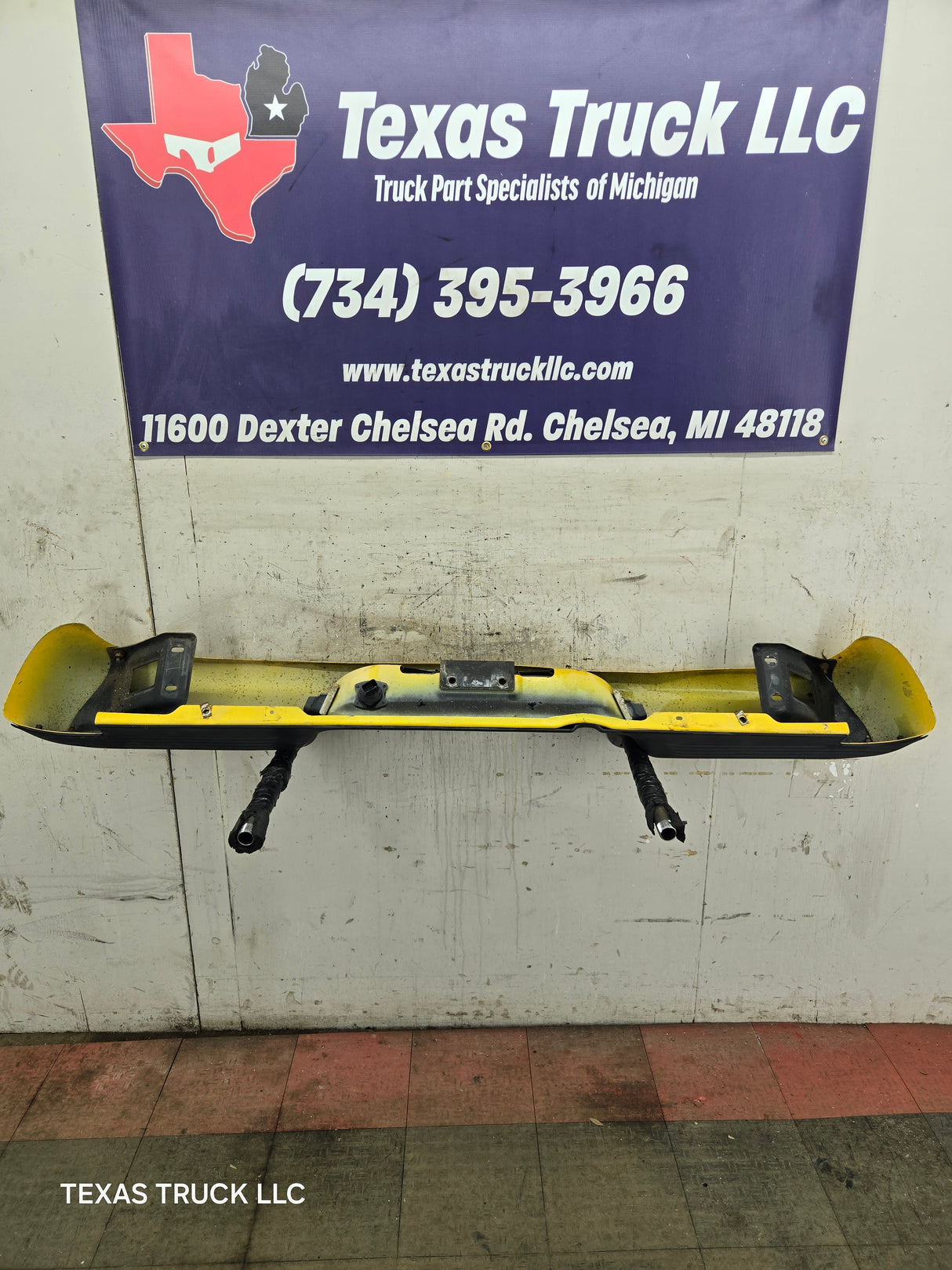2003-2008 Dodge Ram 3rd Gen 1500 2500 3500 Rear Bumper - Yellow