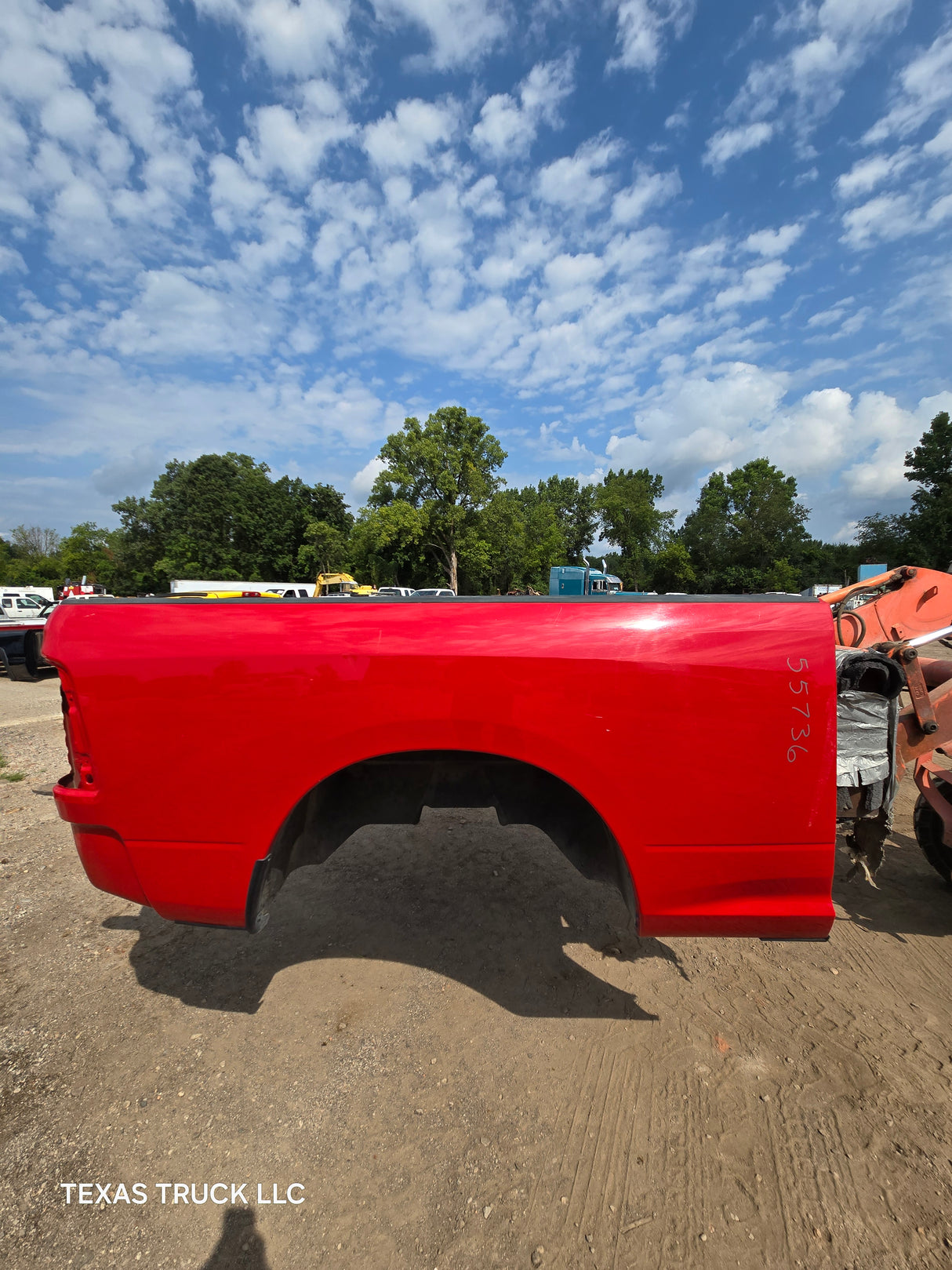 2009-2018 Dodge Ram 4th Gen 1500 2500 3500 6' 4" Short Truck Bed - Bright Red