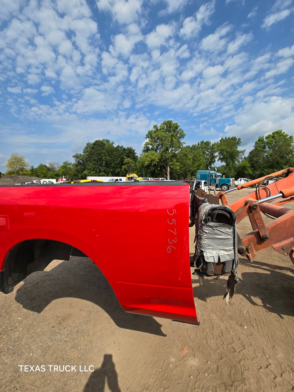 2009-2018 Dodge Ram 4th Gen 1500 2500 3500 6' 4" Short Truck Bed - Bright Red