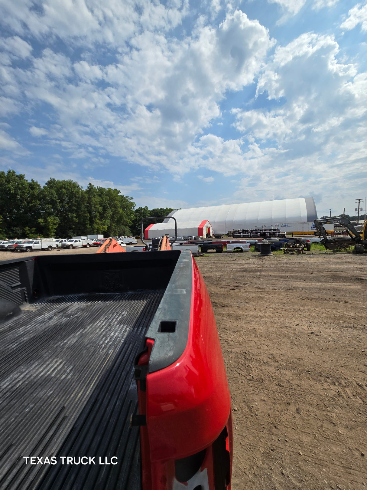 2009-2018 Dodge Ram 4th Gen 1500 2500 3500 6' 4" Short Truck Bed - Bright Red