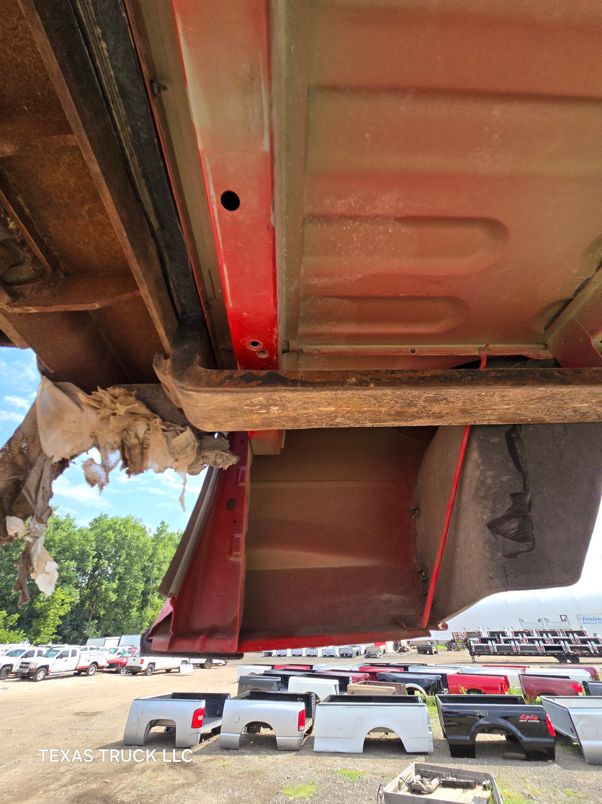 2009-2018 Dodge Ram 4th Gen 1500 2500 3500 6' 4" Short Truck Bed - Bright Red