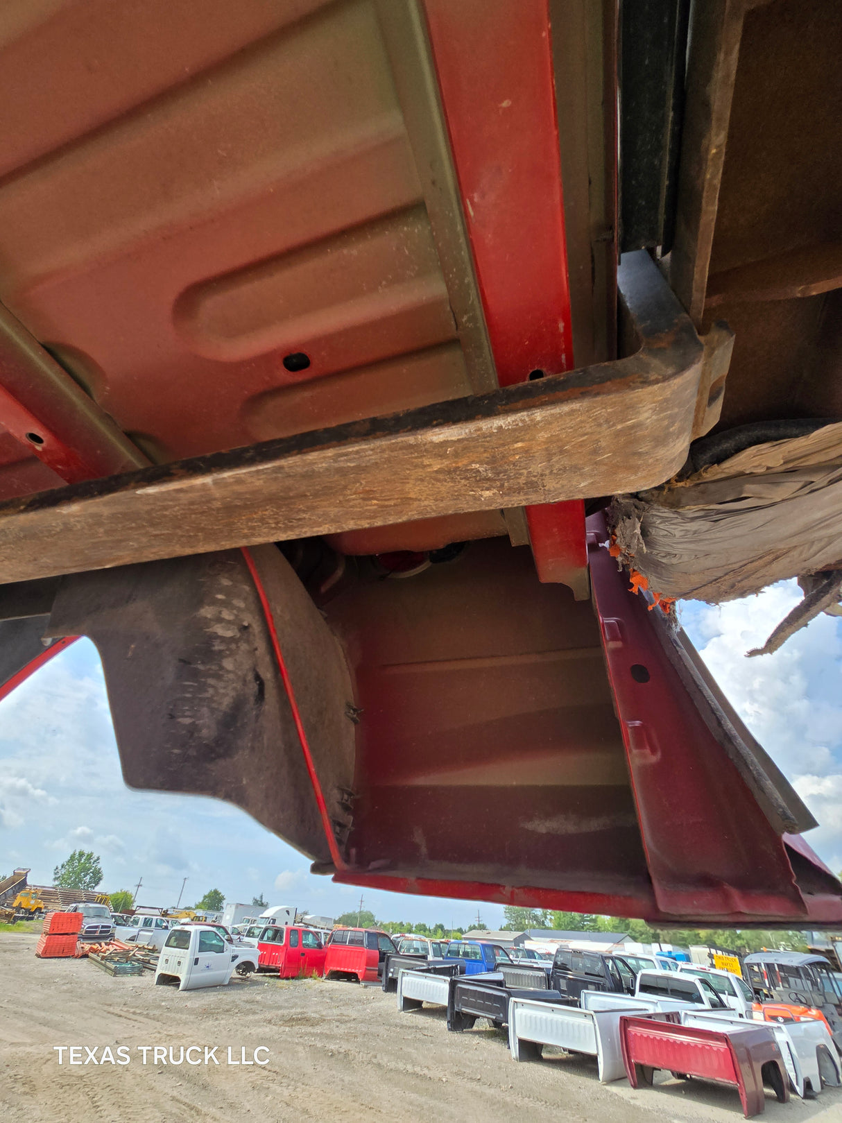 2009-2018 Dodge Ram 4th Gen 1500 2500 3500 6' 4" Short Truck Bed - Bright Red