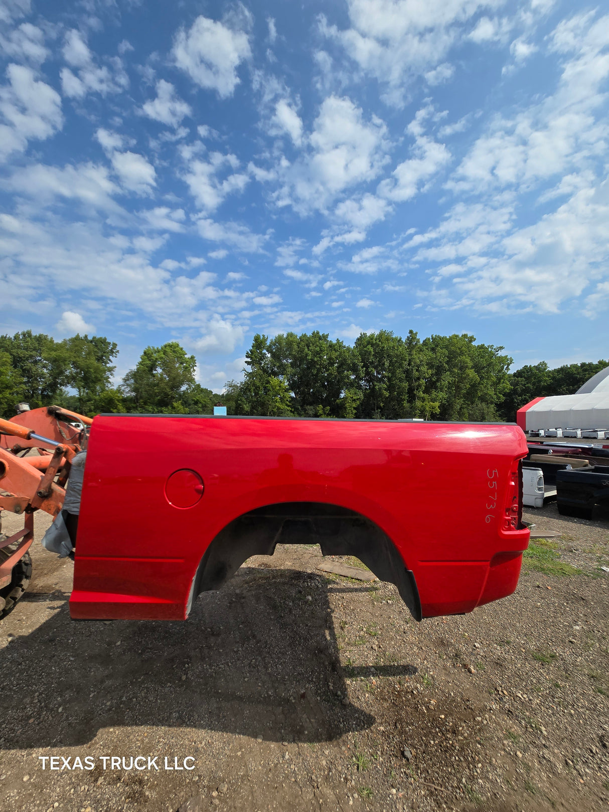 2009-2018 Dodge Ram 4th Gen 1500 2500 3500 6' 4" Short Truck Bed - Bright Red