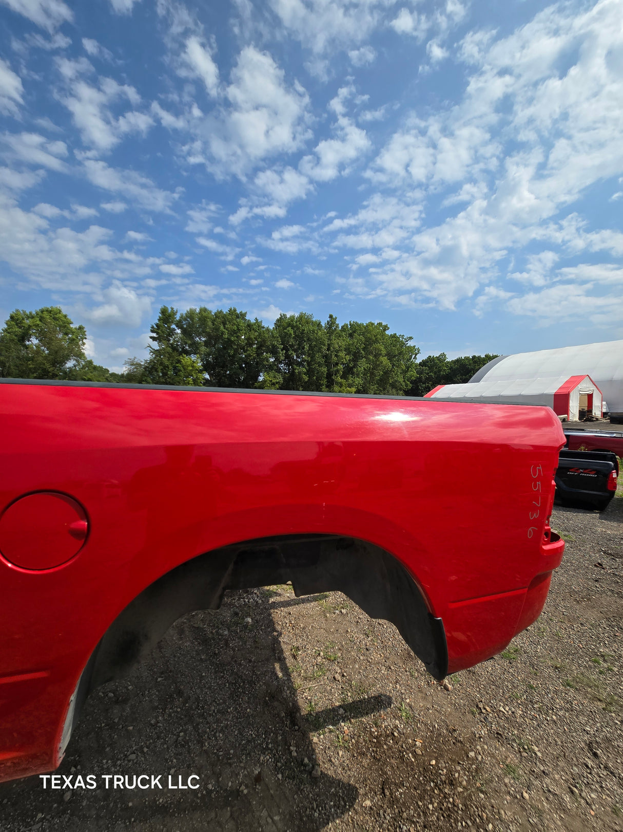 2009-2018 Dodge Ram 4th Gen 1500 2500 3500 6' 4" Short Truck Bed - Bright Red