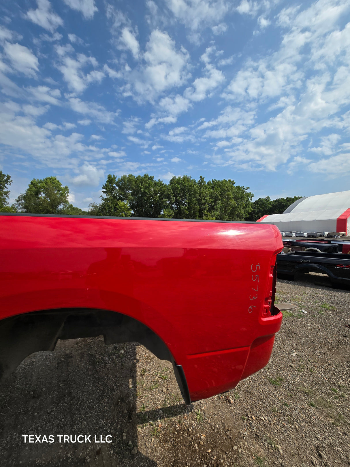 2009-2018 Dodge Ram 4th Gen 1500 2500 3500 6' 4" Short Truck Bed - Bright Red