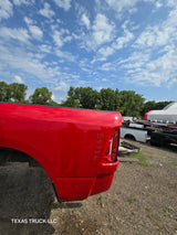 2009-2018 Dodge Ram 4th Gen 1500 2500 3500 6' 4" Short Truck Bed - Bright Red