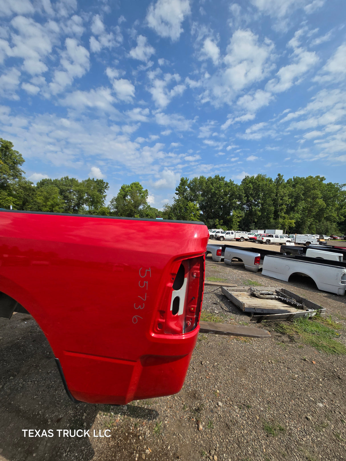 2009-2018 Dodge Ram 4th Gen 1500 2500 3500 6' 4" Short Truck Bed - Bright Red