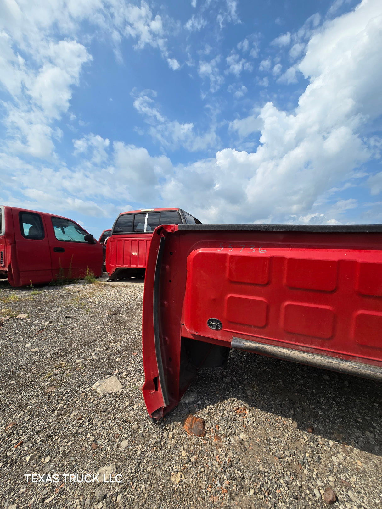 2009-2018 Dodge Ram 4th Gen 1500 2500 3500 6' 4" Short Truck Bed - Bright Red