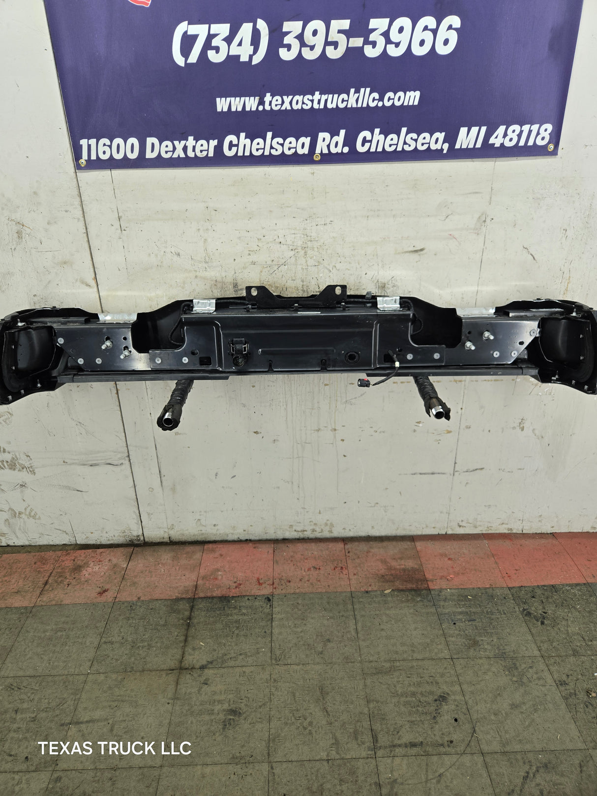 2023-2025 Ford Super Duty Rear Bumper F250 F350 F450 F550 - Chrome