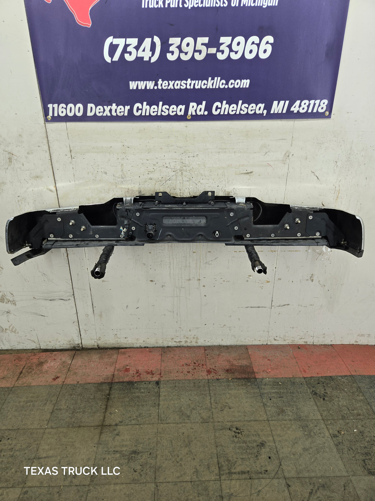 2017-2022 Ford Super Duty Rear Bumper F250 F350 F450 - Chrome