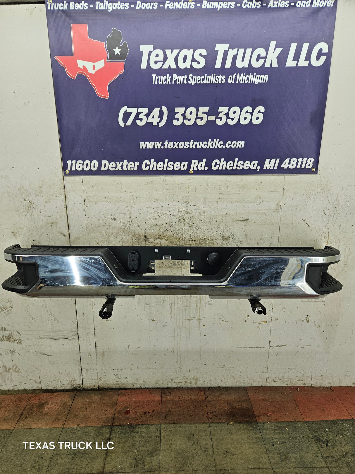 2019-2025 Chevrolet Silverado / GMC Sierra 2500 3500 HD Rear Bumper - Chrome
