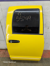 2003-2008 Dodge Ram 3rd Gen RH Passenger Side Rear Quad Cab Crew Cab Door 1500 2500 3500 4500 5500 - Yellow