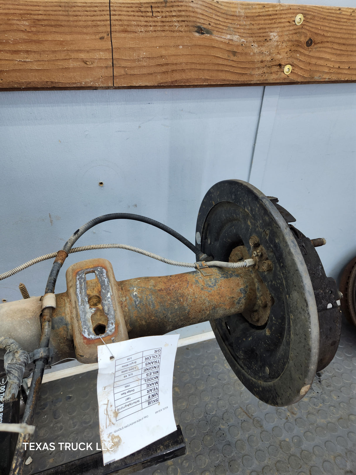 1994-1999 2nd Gen Dodge Ram 1500 3.55 Rear Axle