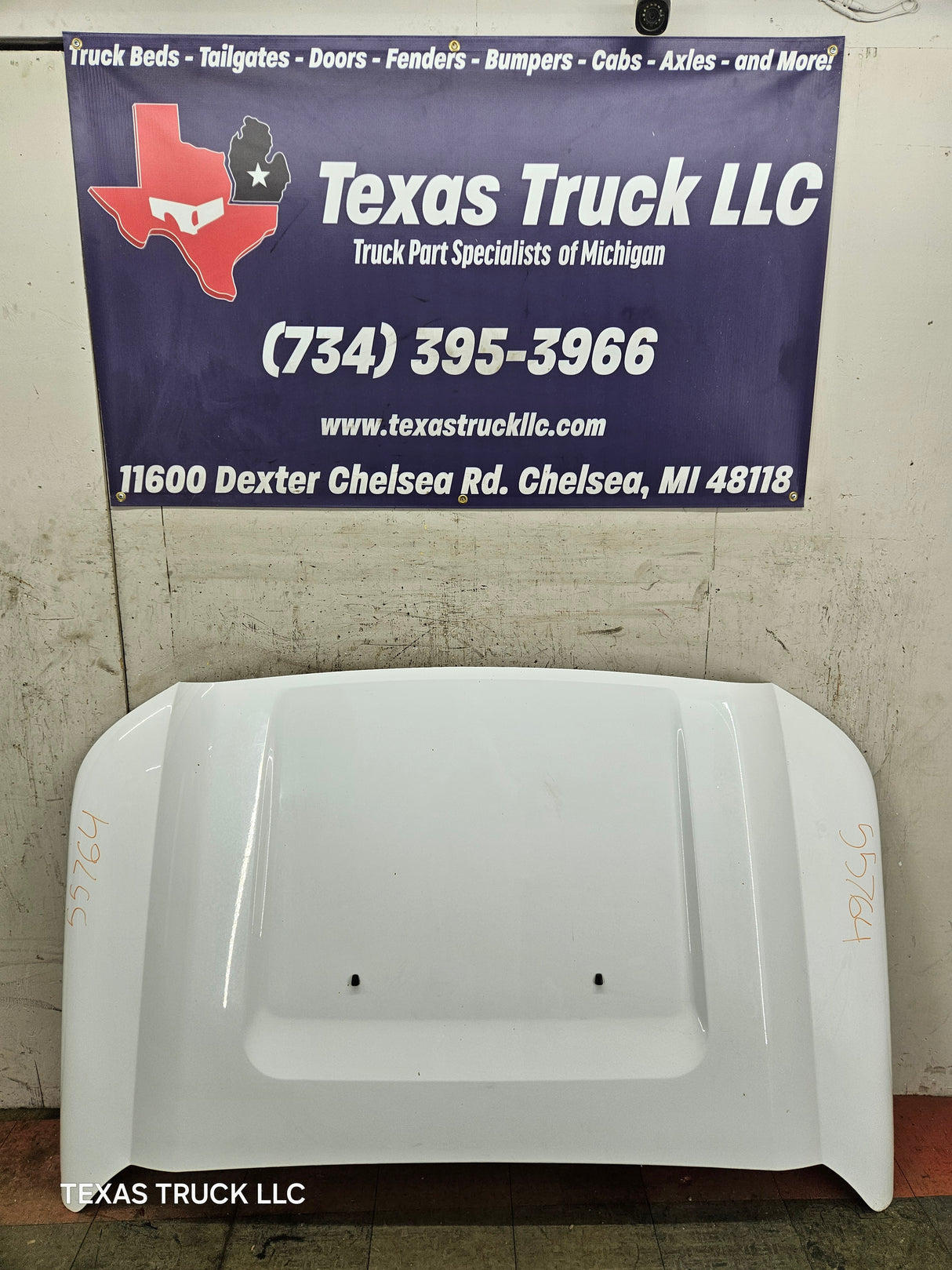 2011-2016 Ford Super Duty Hood F250 F350 F450 F550 - Oxford White
