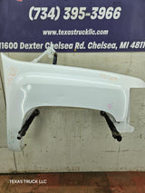 2007-2013 Chevrolet Silverado Passenger Side Front RH Fender 1500 2500 3500 HD - White