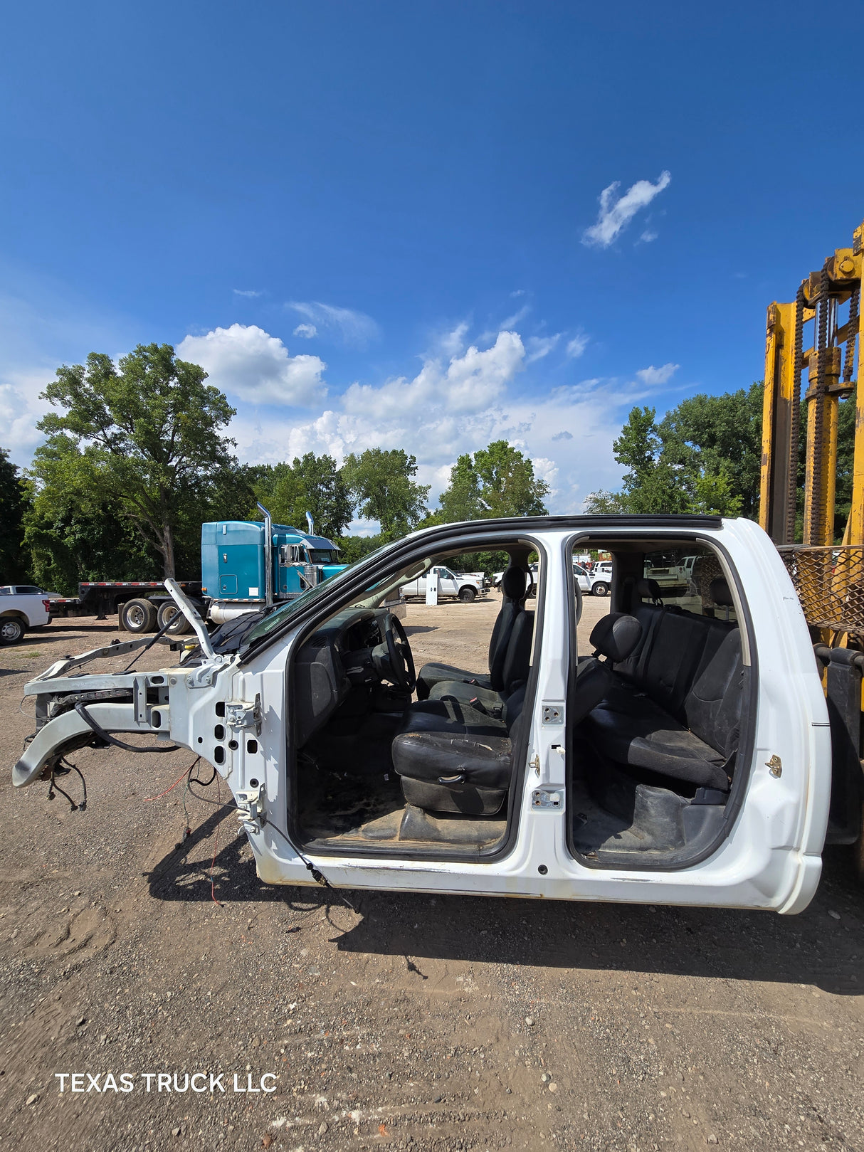 2003-2008 Dodge Ram 1500 2500 3500 4500 5500 3rd Gen Crew/Quad Cab - White