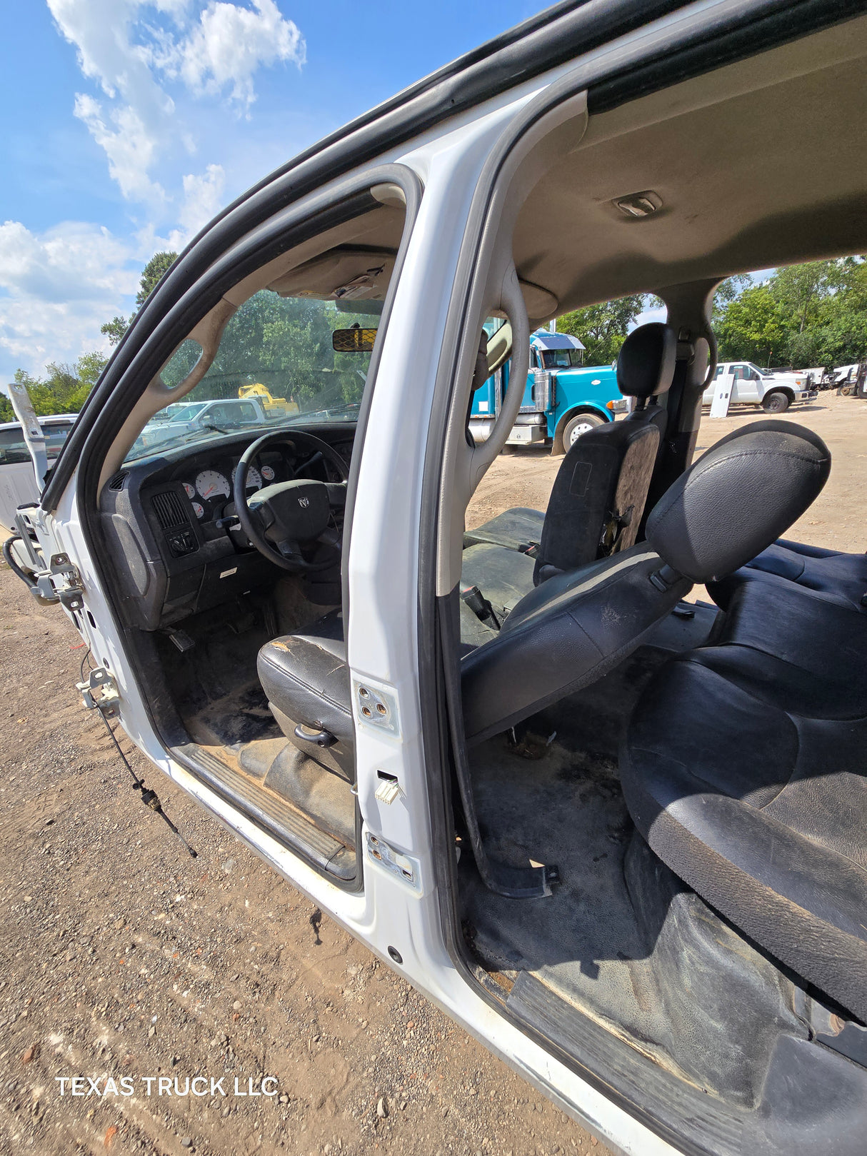 2003-2008 Dodge Ram 1500 2500 3500 4500 5500 3rd Gen Crew/Quad Cab - White