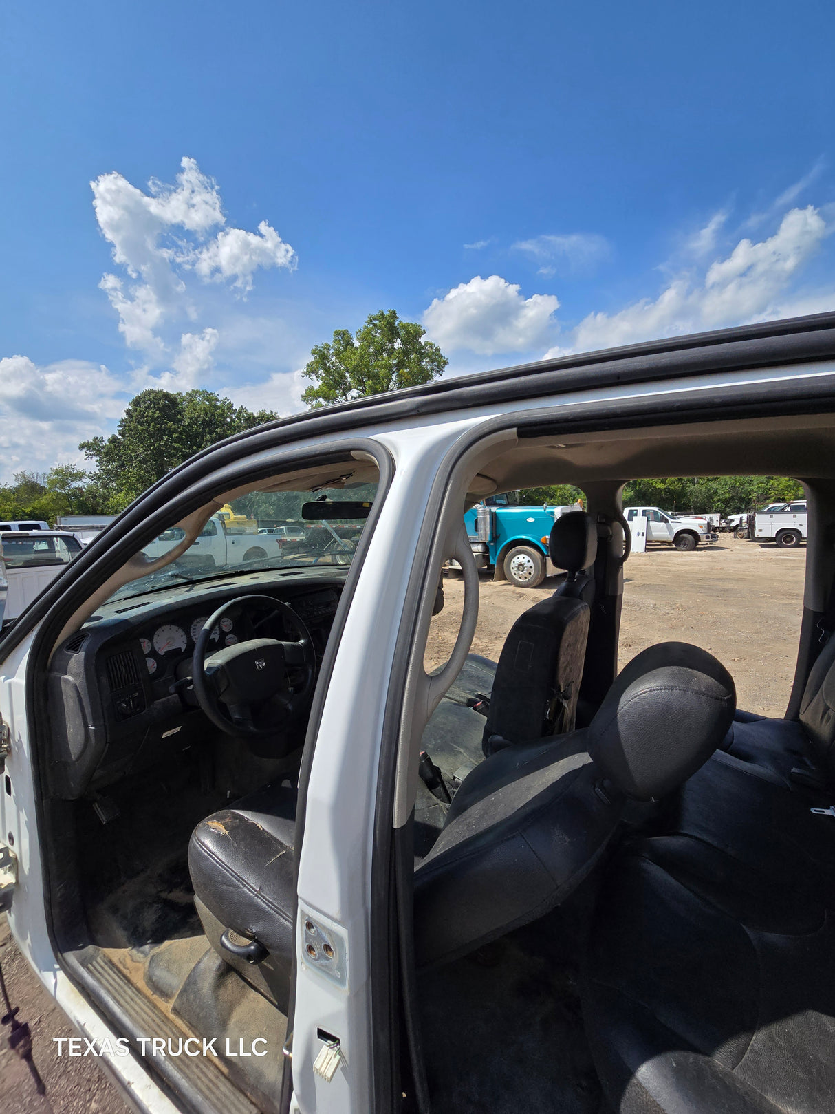 2003-2008 Dodge Ram 1500 2500 3500 4500 5500 3rd Gen Crew/Quad Cab - White