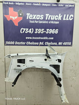 2007-2013 Chevrolet Silverado Passenger Side Front RH Fender 1500 2500 3500 HD - White