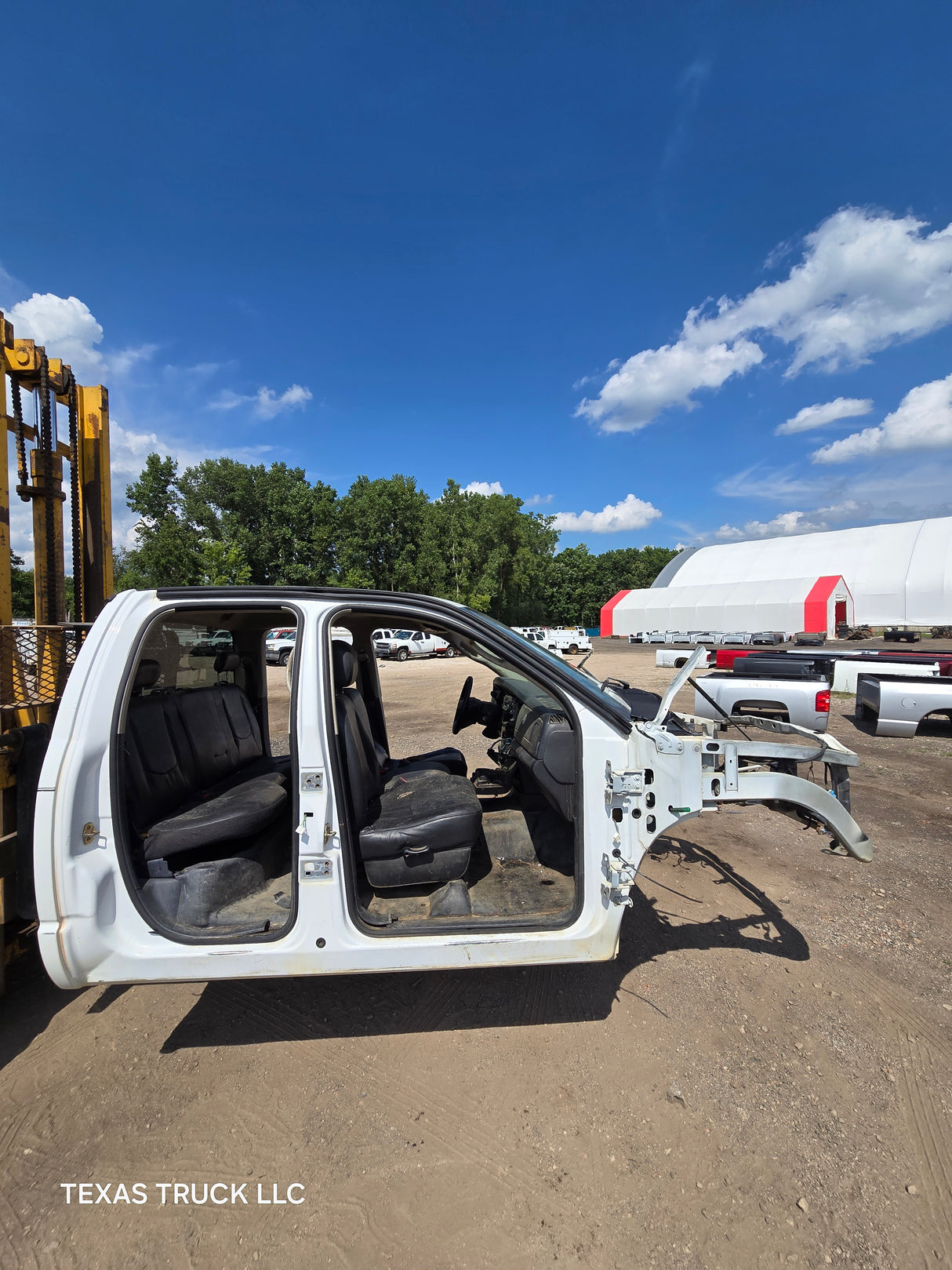 2003-2008 Dodge Ram 1500 2500 3500 4500 5500 3rd Gen Crew/Quad Cab - White