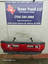 1994-2002 Dodge Ram 2nd Gen 1500 2500 3500 Front Bumper Red