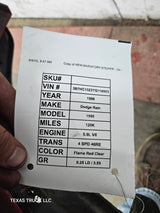 2000-2002 Dodge Ram 1500 3.55 Rear Axle 2nd Gen