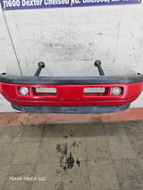 1994-2002 Dodge Ram 2nd Gen 1500 2500 3500 Front Bumper Red
