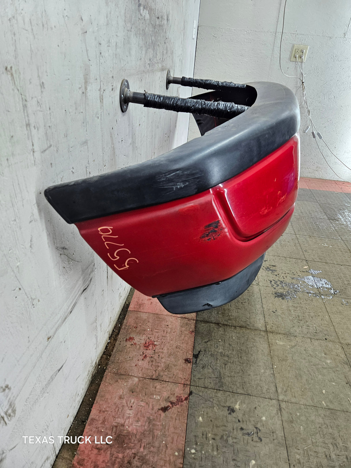1994-2002 Dodge Ram 2nd Gen 1500 2500 3500 Front Bumper Red