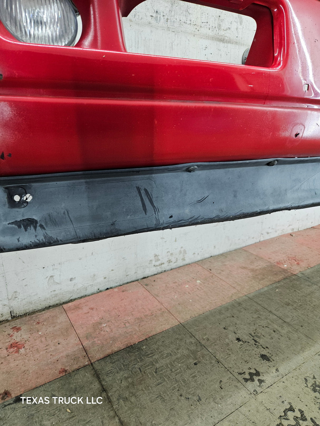 1994-2002 Dodge Ram 2nd Gen 1500 2500 3500 Front Bumper Red