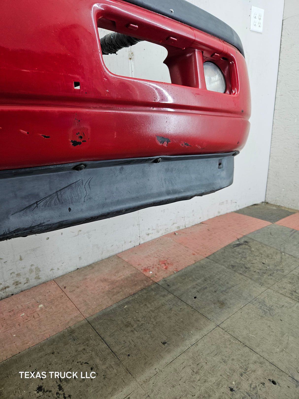 1994-2002 Dodge Ram 2nd Gen 1500 2500 3500 Front Bumper Red