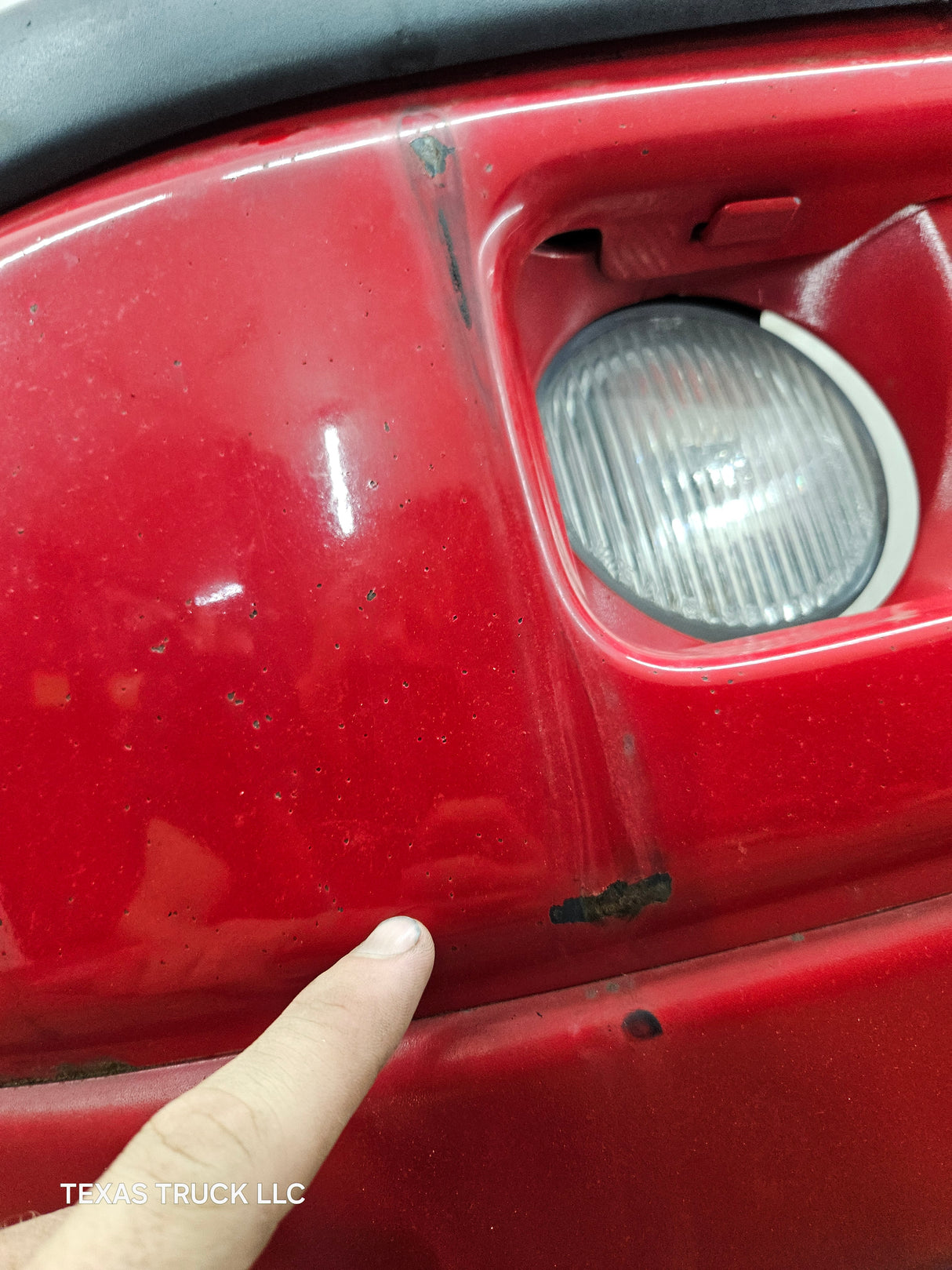 1994-2002 Dodge Ram 2nd Gen 1500 2500 3500 Front Bumper Red