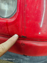 1994-2002 Dodge Ram 2nd Gen 1500 2500 3500 Front Bumper Red
