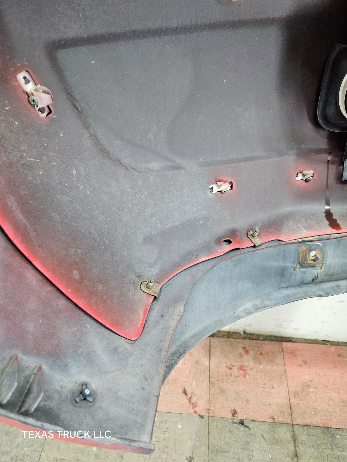 1994-2002 Dodge Ram 2nd Gen 1500 2500 3500 Front Bumper Red
