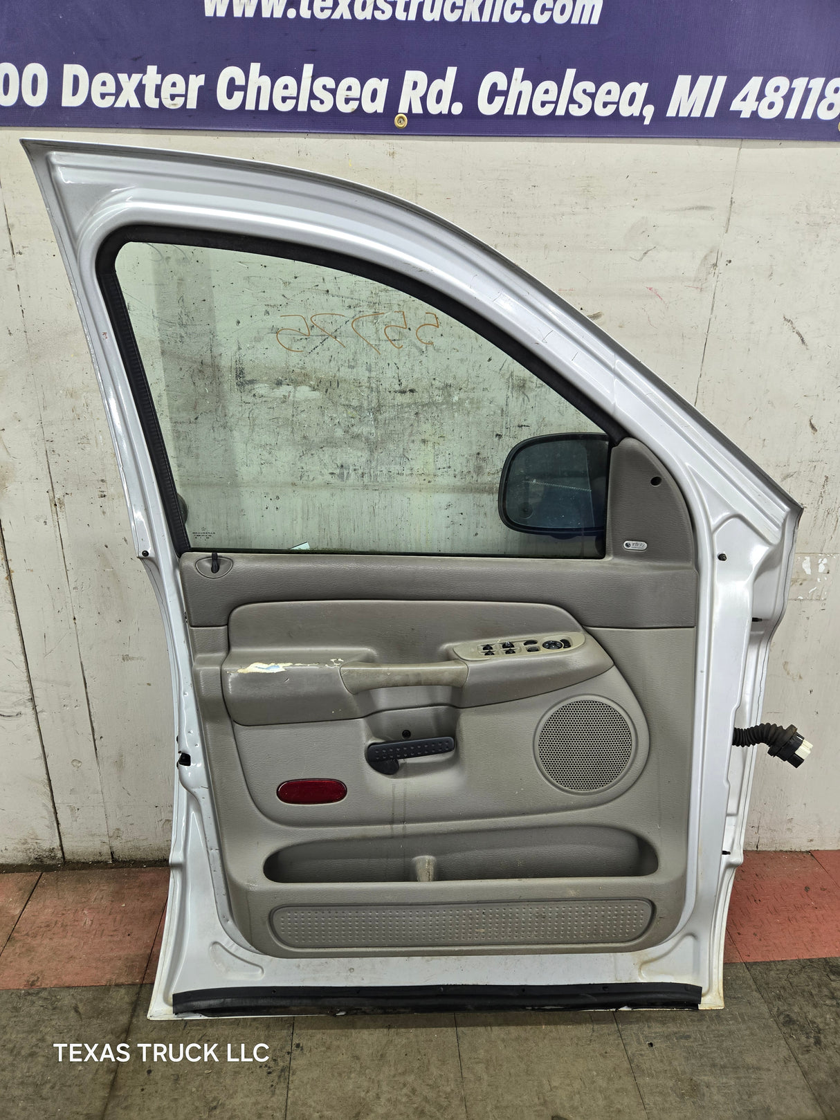 2003-2008 Dodge Ram 3rd Gen Driver Side Front Quad Cab Crew Cab Door 1500 2500 3500 4500 5500 - Silver
