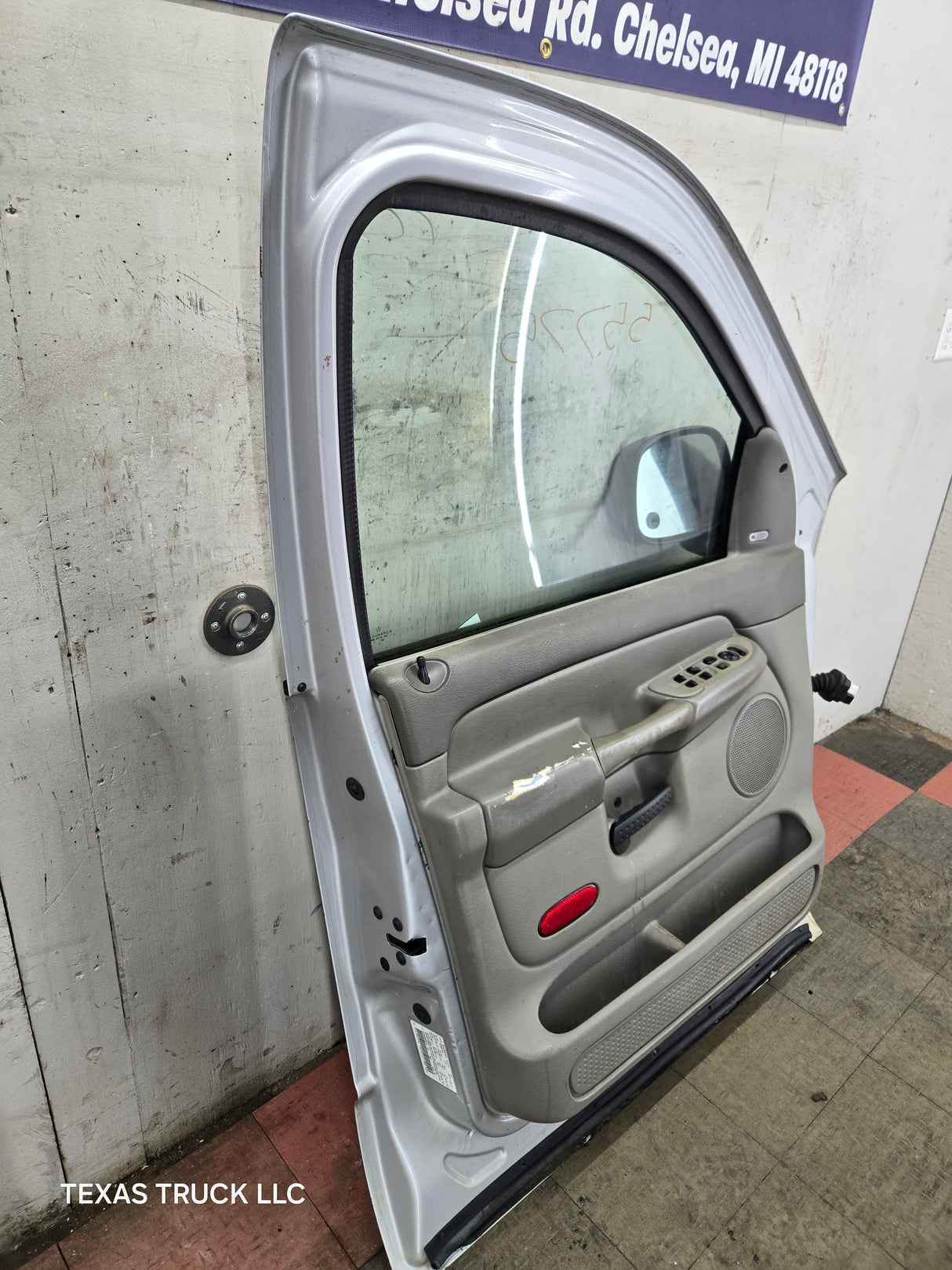 2003-2008 Dodge Ram 3rd Gen Driver Side Front Quad Cab Crew Cab Door 1500 2500 3500 4500 5500 - Silver