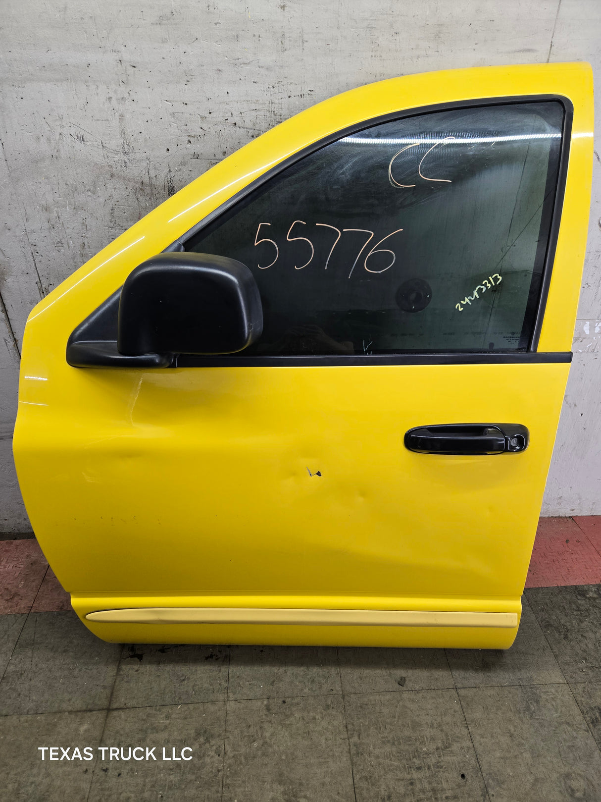 2003-2008 Dodge Ram 3rd Gen Driver Side Front Quad Cab Crew Cab Door 1500 2500 3500 4500 5500 - Yellow