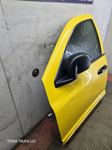 2003-2008 Dodge Ram 3rd Gen Driver Side Front Quad Cab Crew Cab Door 1500 2500 3500 4500 5500 - Yellow