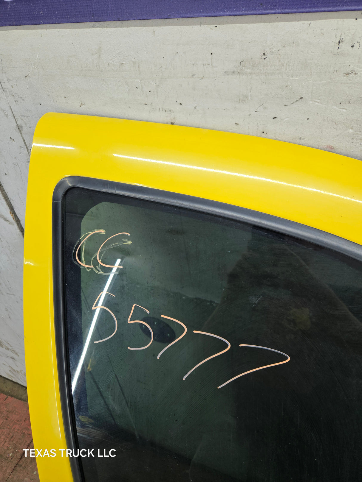 2003-2008 Dodge Ram 3rd Gen Passenger Side Front Quad Cab Crew Cab Door 1500 2500 3500 4500 5500 - Yellow
