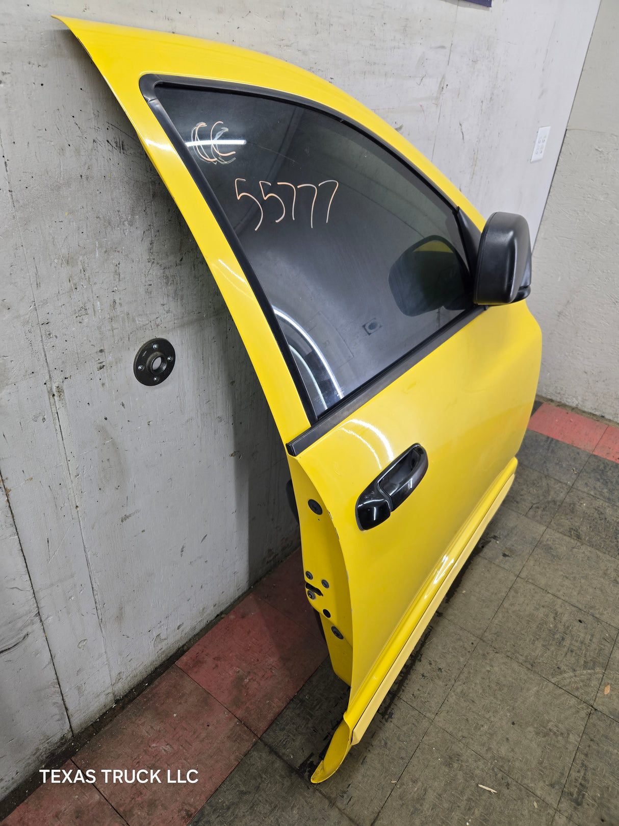 2003-2008 Dodge Ram 3rd Gen Passenger Side Front Quad Cab Crew Cab Door 1500 2500 3500 4500 5500 - Yellow