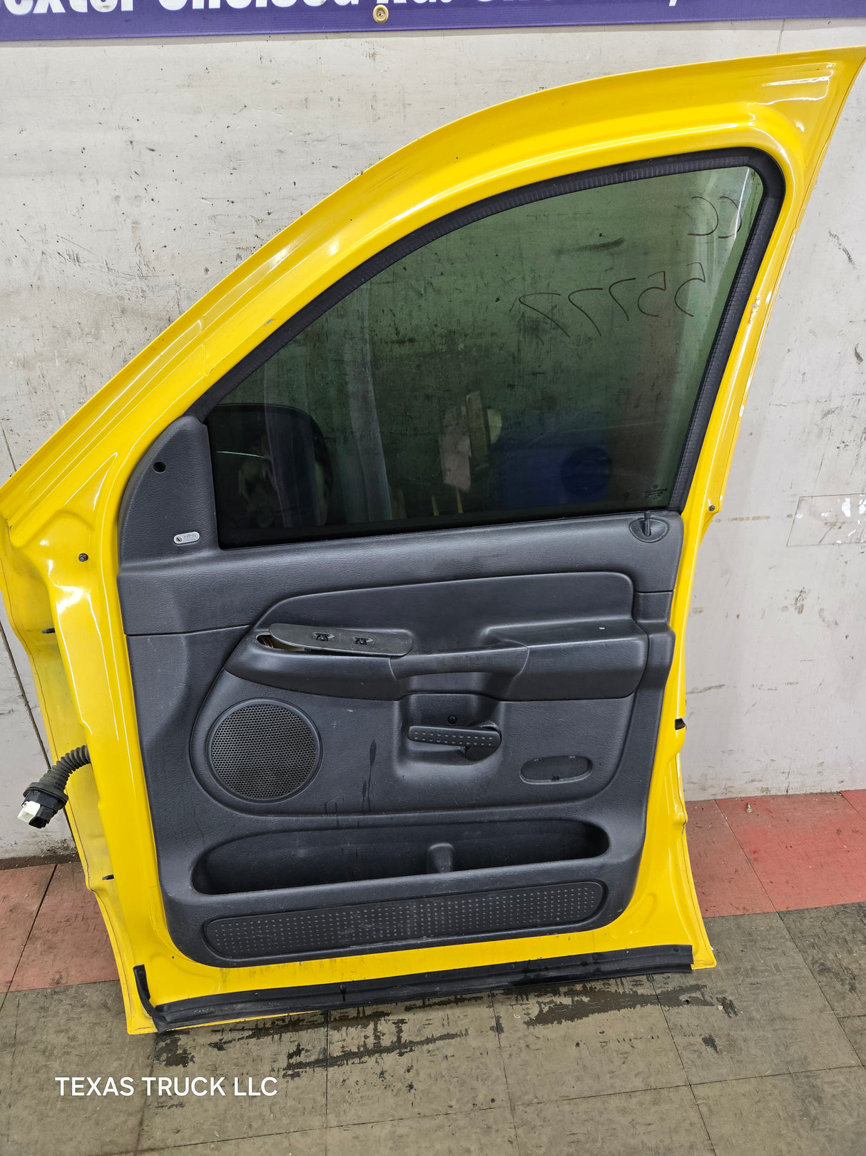 2003-2008 Dodge Ram 3rd Gen Passenger Side Front Quad Cab Crew Cab Door 1500 2500 3500 4500 5500 - Yellow