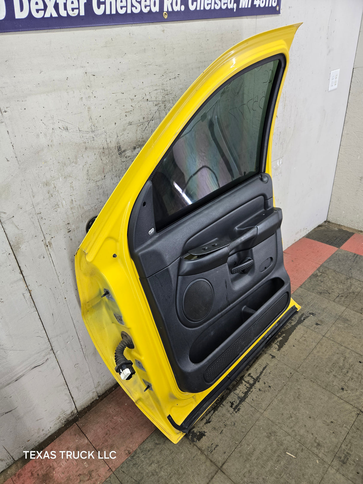 2003-2008 Dodge Ram 3rd Gen Passenger Side Front Quad Cab Crew Cab Door 1500 2500 3500 4500 5500 - Yellow
