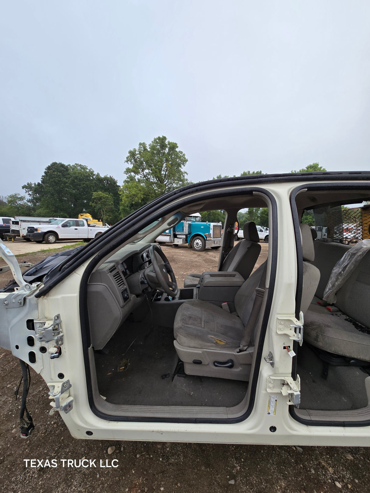 2003-2008 Dodge Ram 1500 2500 3500 4500 5500 3rd Gen Crew/Quad Cab - Cream White