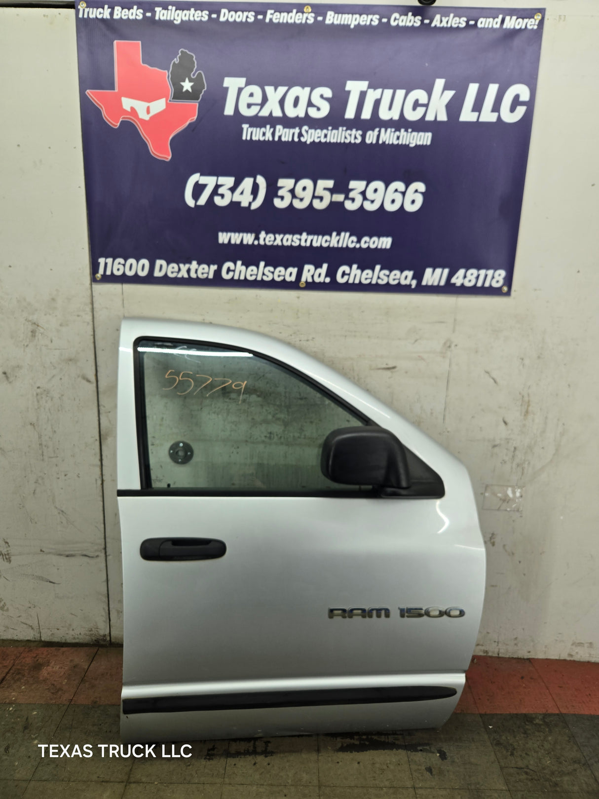 2003-2008 Dodge Ram 3rd Gen Passenger Side Front Quad Cab Crew Cab Door 1500 2500 3500 4500 5500 - Silver