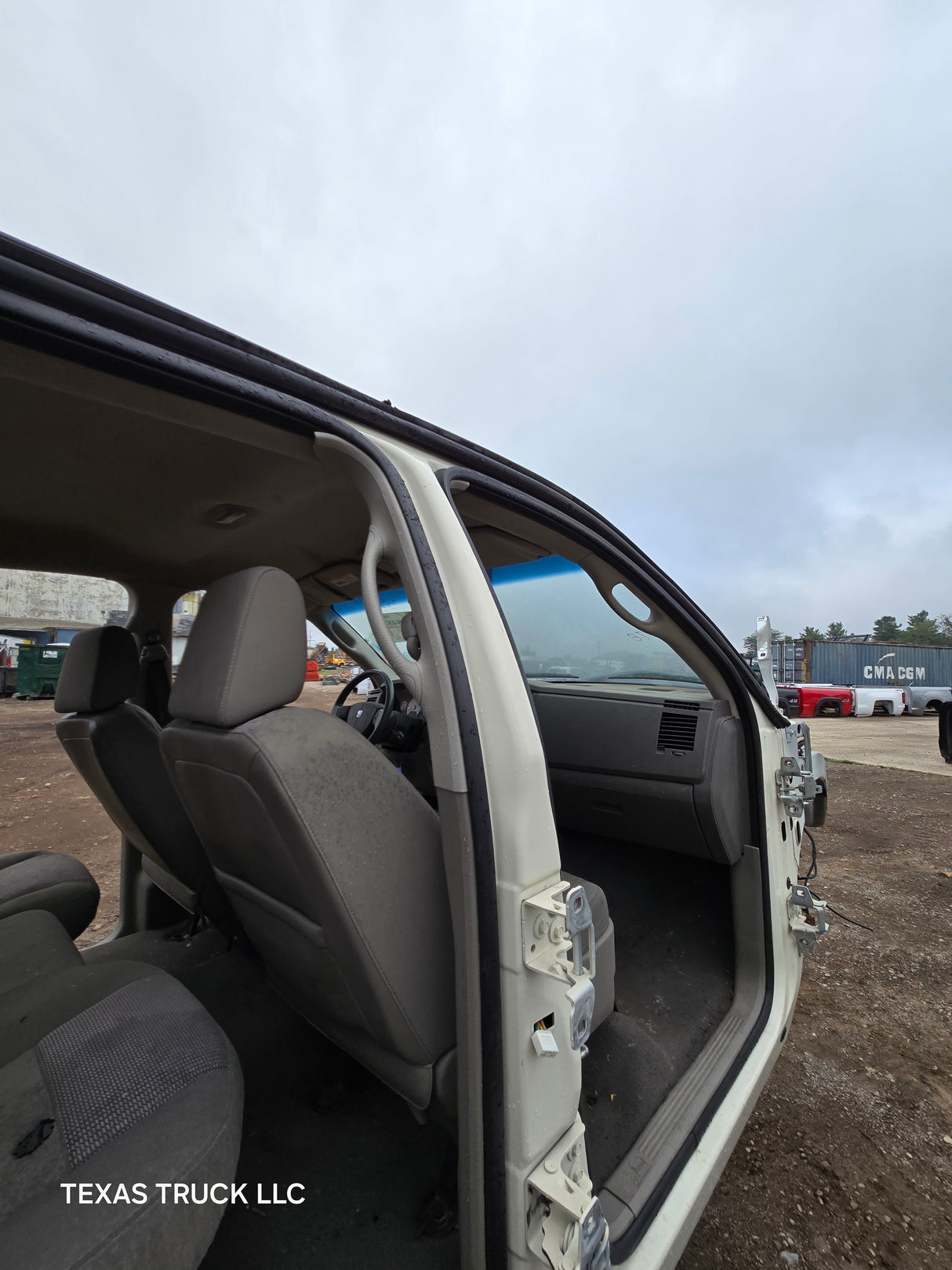 2003-2008 Dodge Ram 1500 2500 3500 4500 5500 3rd Gen Crew/Quad Cab - Cream White