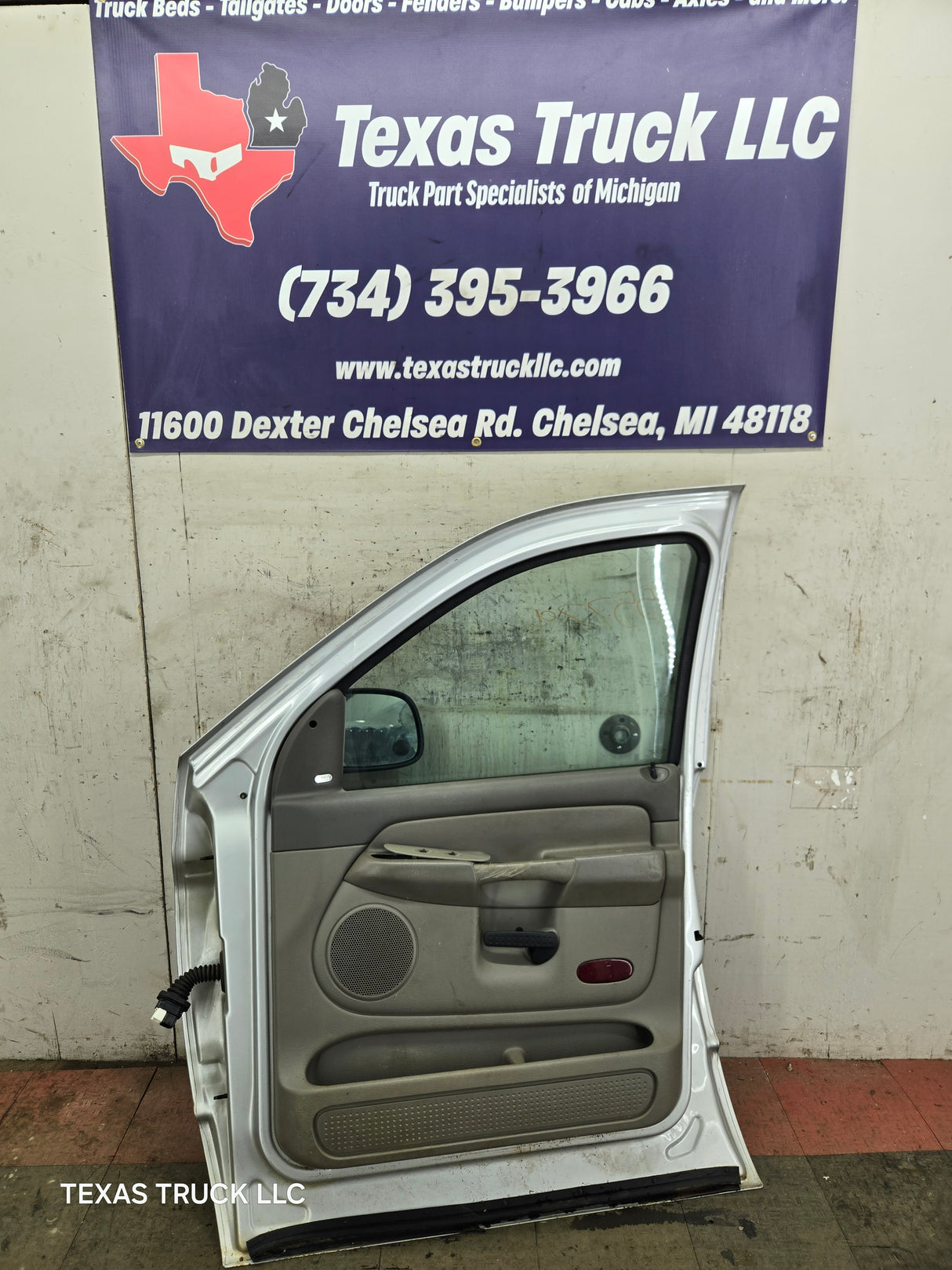 2003-2008 Dodge Ram 3rd Gen Passenger Side Front Quad Cab Crew Cab Door 1500 2500 3500 4500 5500 - Silver