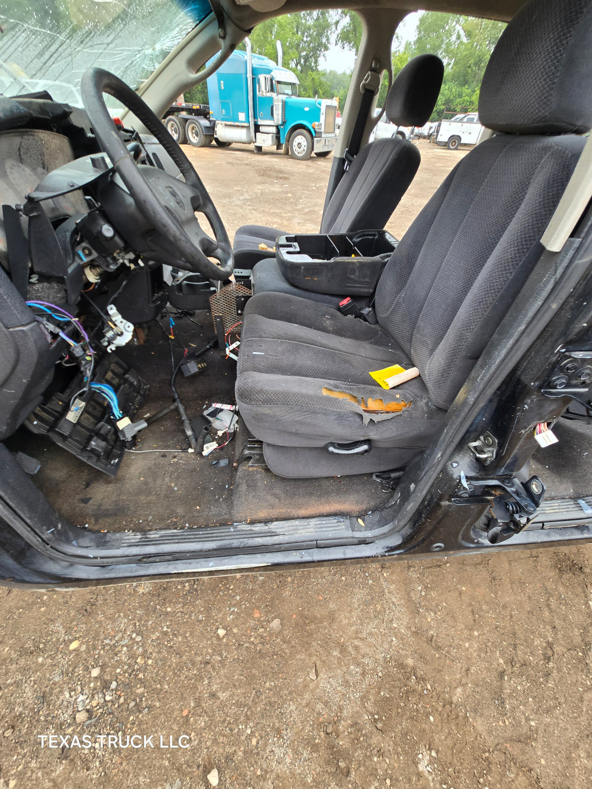 2003-2008 Dodge Ram 1500 2500 3500 4500 5500 3rd Gen Crew/Quad Cab - Black/White