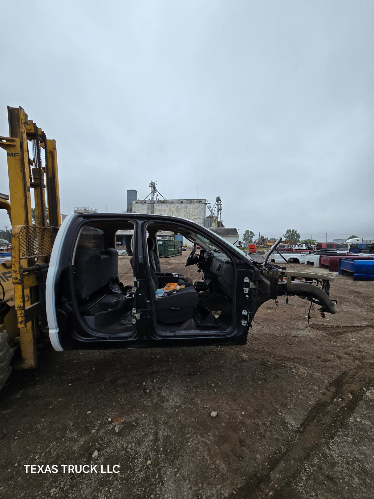 2003-2008 Dodge Ram 1500 2500 3500 4500 5500 3rd Gen Crew/Quad Cab - Black/White