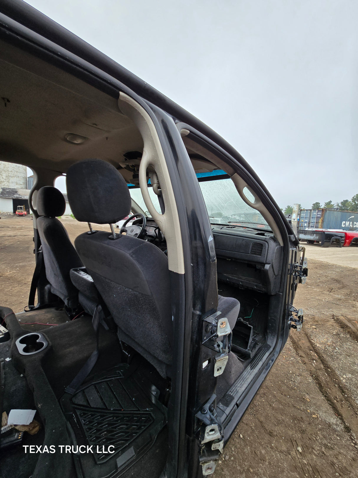 2003-2008 Dodge Ram 1500 2500 3500 4500 5500 3rd Gen Crew/Quad Cab - Black/White