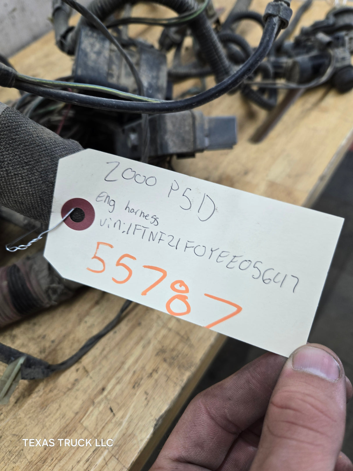 1999-2001 Ford Super Duty Excursion Engine bay wiring harness Cab side F250 F350 F450 F550