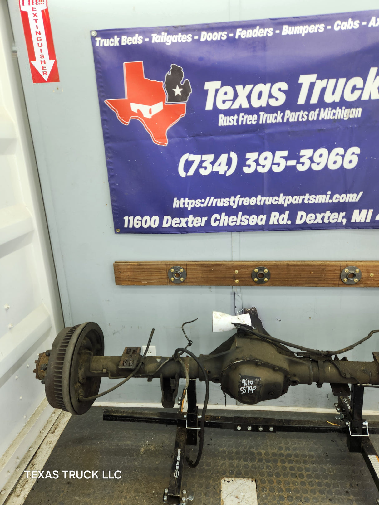 1994-1999 2nd Gen Dodge Ram 2500 4.10 Rear Axle Dana 60
